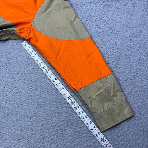 NWT Eddie Bauer Okanogan Hunting Shirt Mens 3XLT Beige Canvas Shooting Button Up - Picture 9 of 13